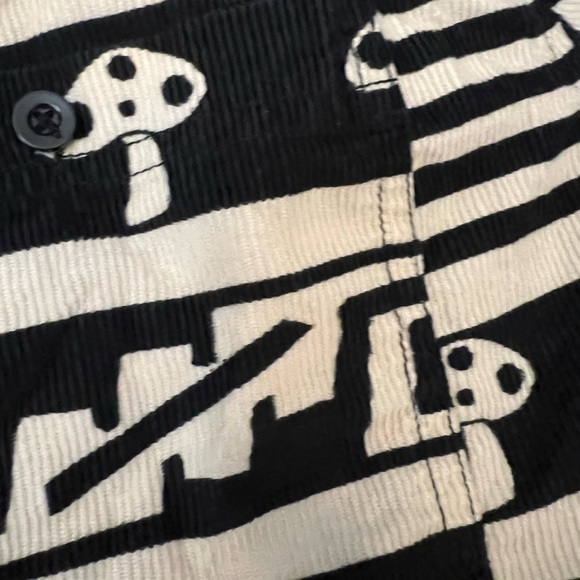 Urban outfitters BDG button up long sleeved mushroom shirt L EUC - Picture 9 of 9